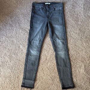 Fidelity Dark Gray Skinny Jeans